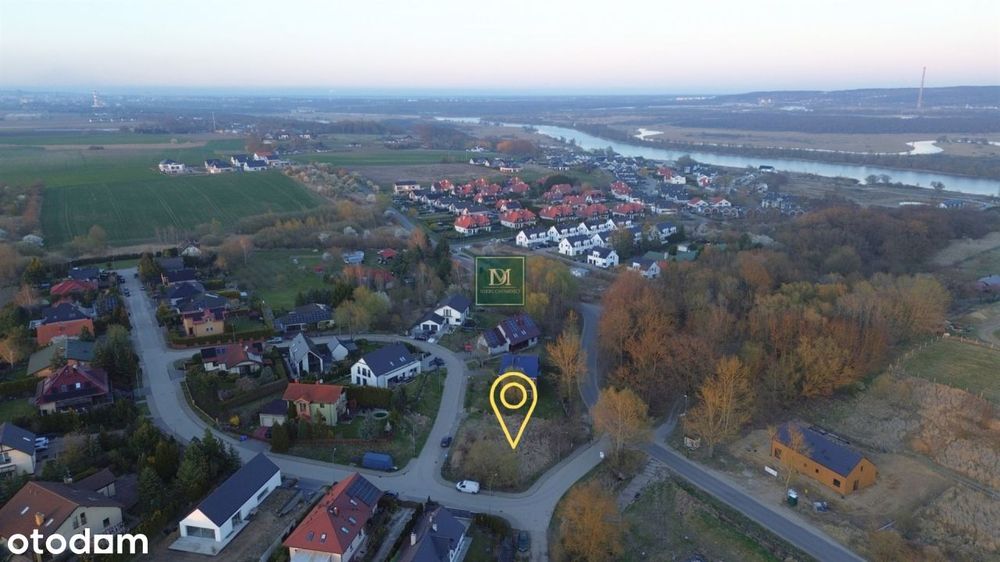 Działka pod budowę domu | 763 m2 | Siadło Dolne