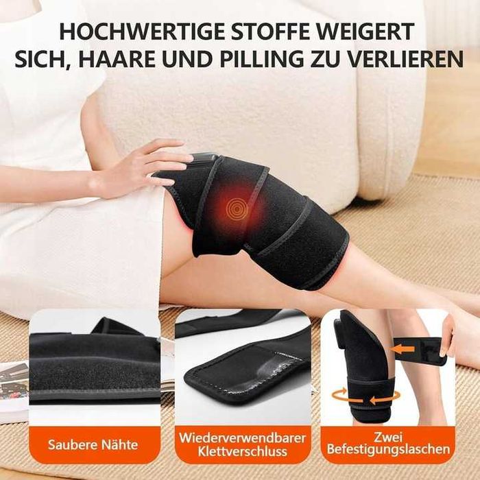 Masażer kolan Emicool z podgrzewaniem