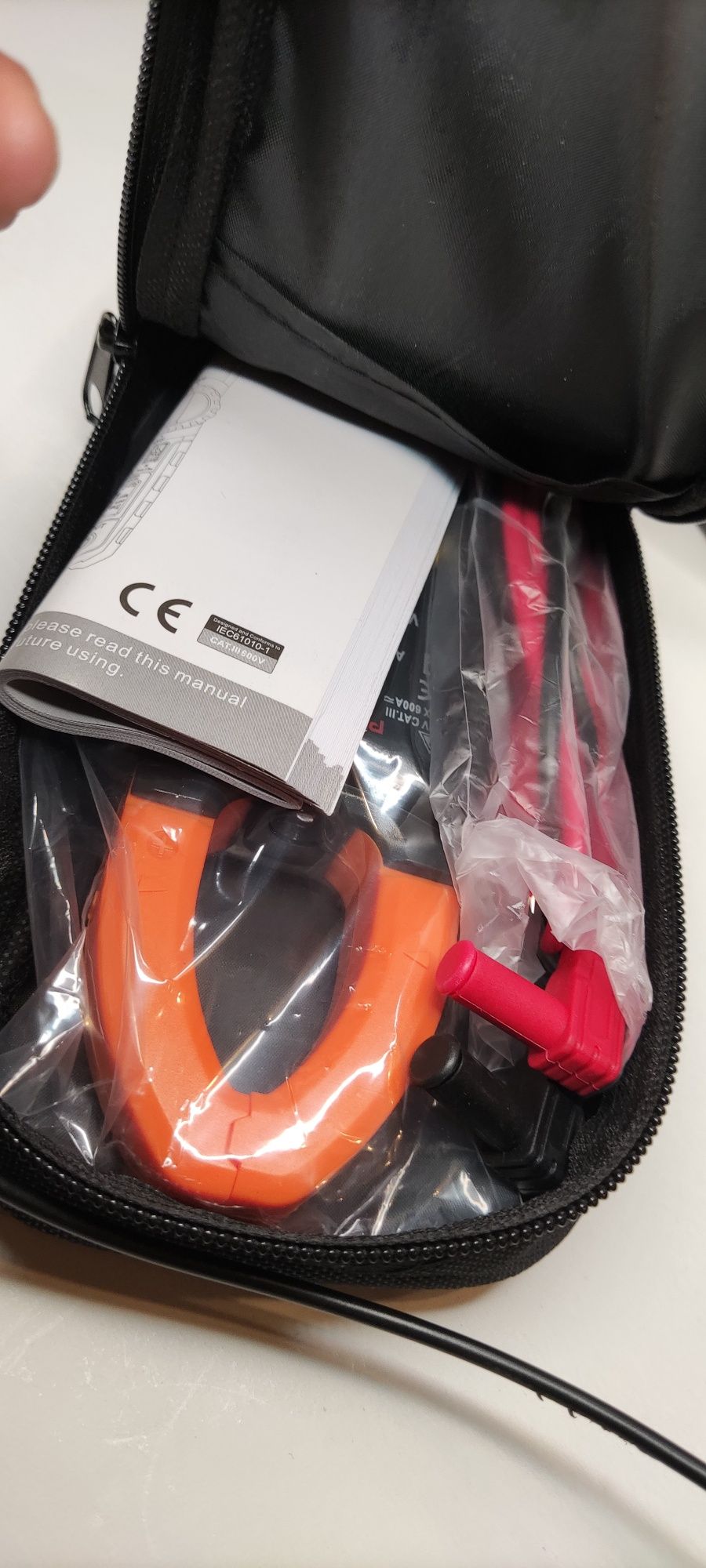 PM2108 cyfrowy miernik zaciskowy automatyczny zakres AC/DC prąd rezyst ...