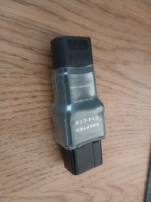 Shunyata Research Power Cable Adapter / AC Adapter C14 - C19