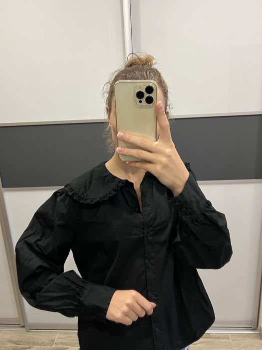 Сорочка чорна  H&M