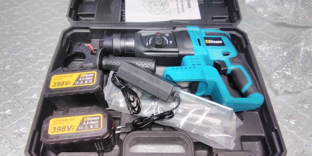 Martelo sem escova, multifuncional rotativo, ferramenta 18v,