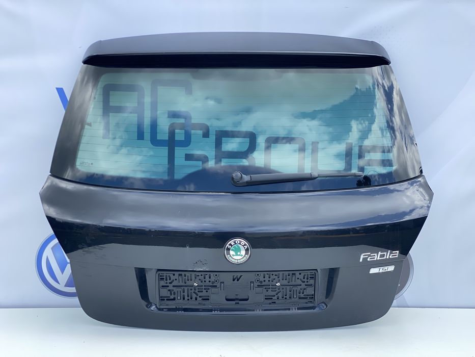 Кришка багажника шкода фабія 2 універсал, ляда задня фабія 2 хечбек