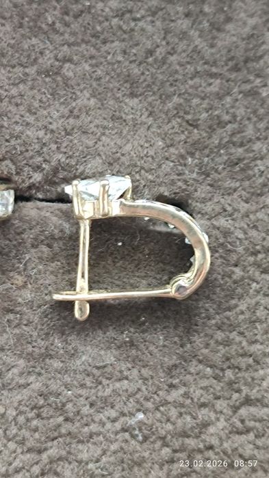 Kolczyki złote z Kruka.