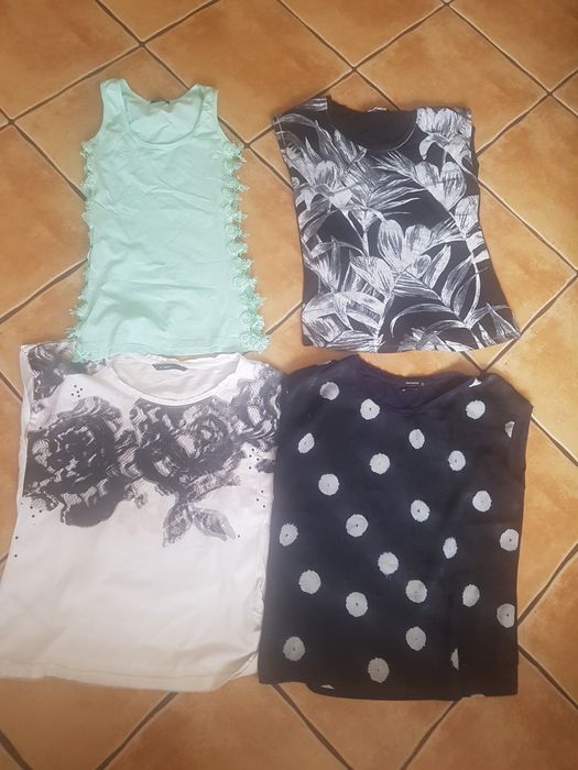 4 x t-shirt bawełniany s