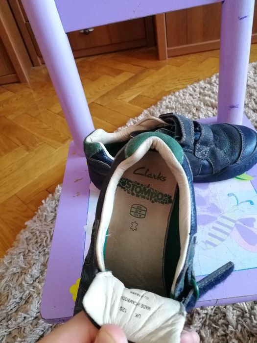 Ботінки кеди туфлі Clarks повністю шкіра якісні