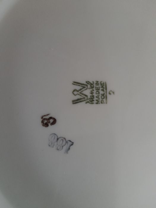 Talerze płytkie 12 szt