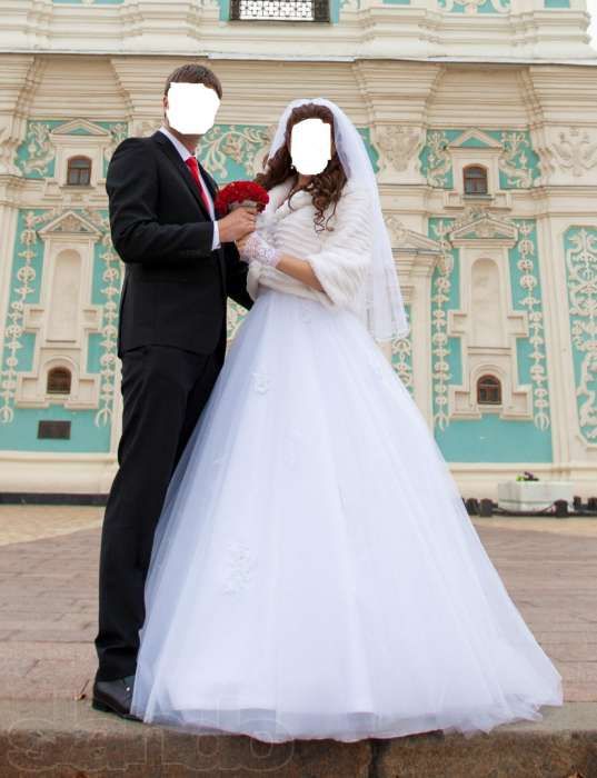 Продам красивое свадебное платье.