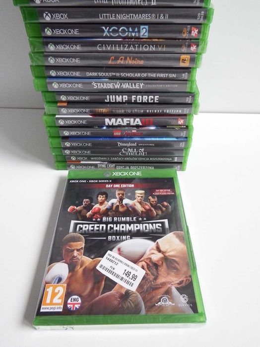 XBOX ONE / Xbox Series X BIG RUMBLE BOXING ! nowa folia boks na xbox