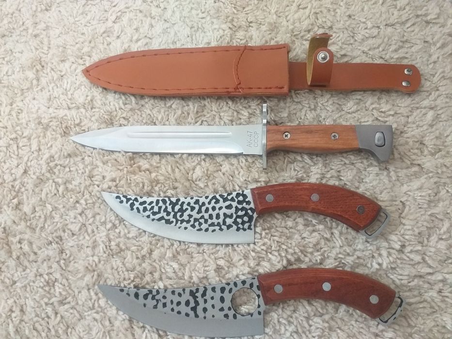 Продам штык нож АК-47,набор туриста 4 в одном и ножи Сатори