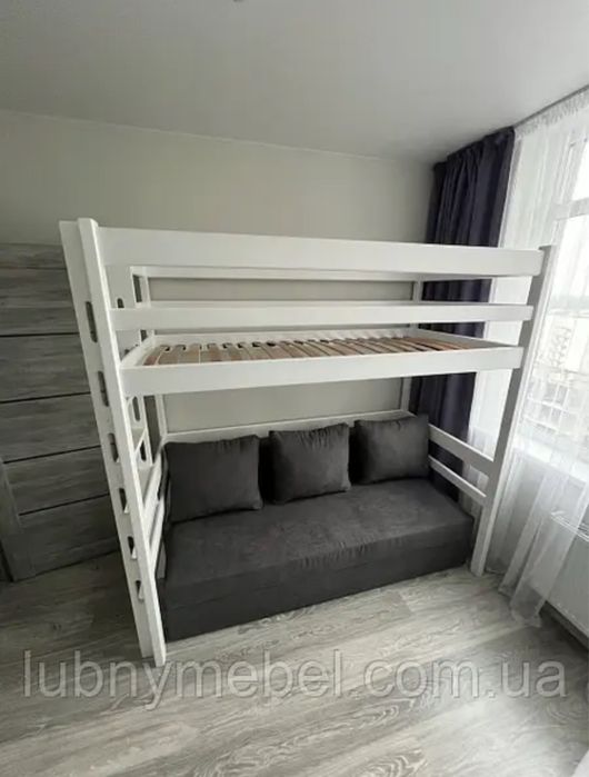 Кровать двухъярусная "Линда" , двоповерхове ліжко трансформер.