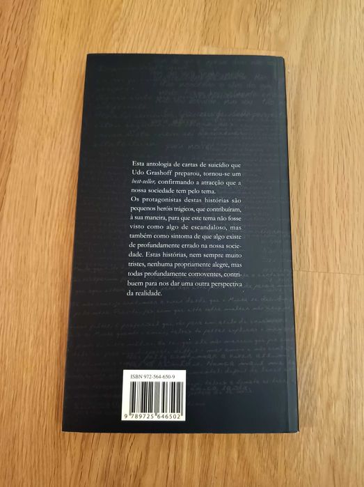 Vou-me embora - Cartas de suicidas (Udo Grashoff)