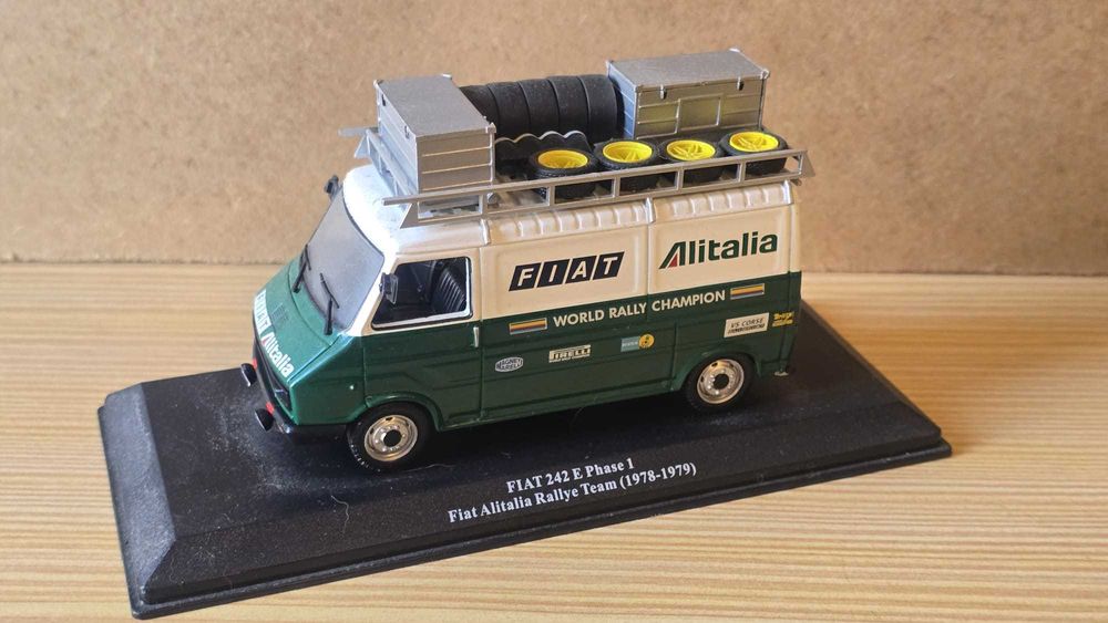 Miniaturas Caminhões de assistência em rally