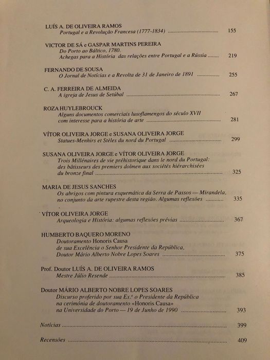 Estudos de História / Homenagem a Oliveira Marques