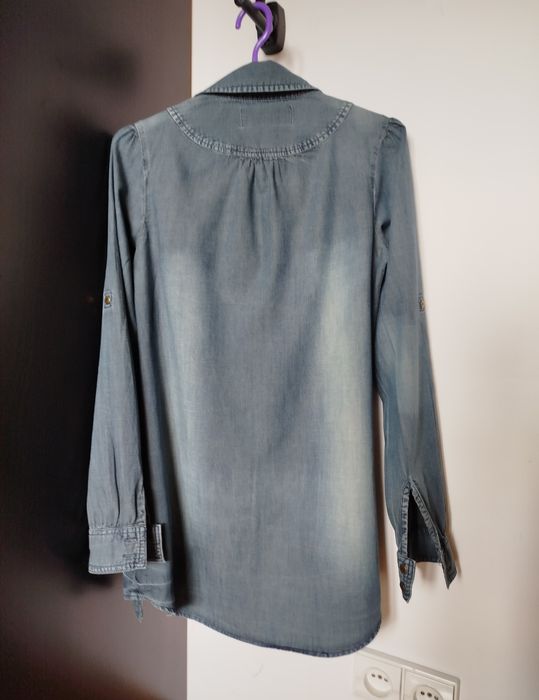 Koszula damska długi rękaw jeans 34 Clockhouse