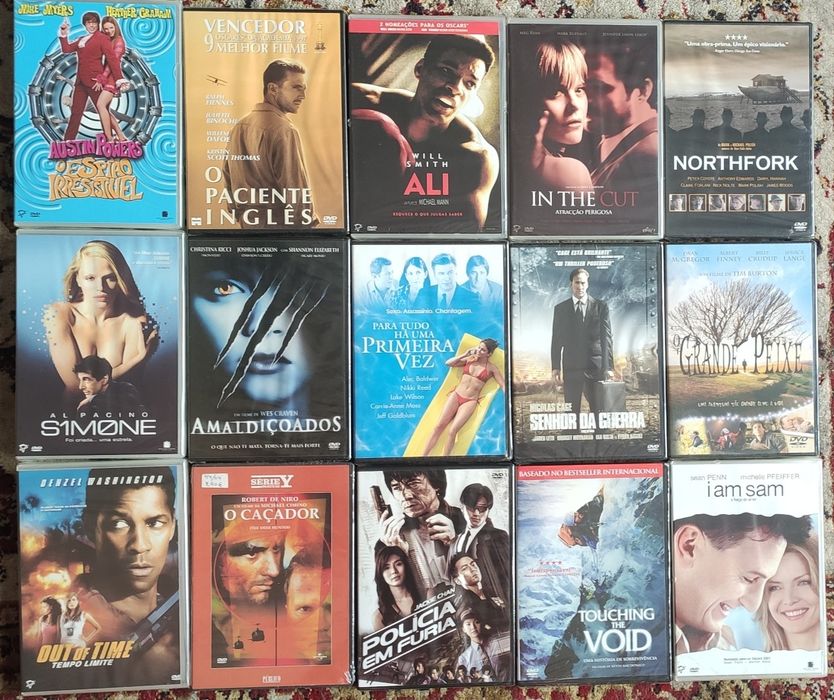 Lote de 98 dvds originais