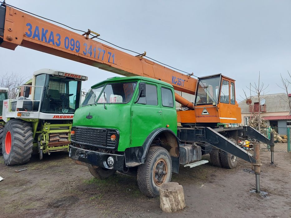 Продам Автокран Маз 500