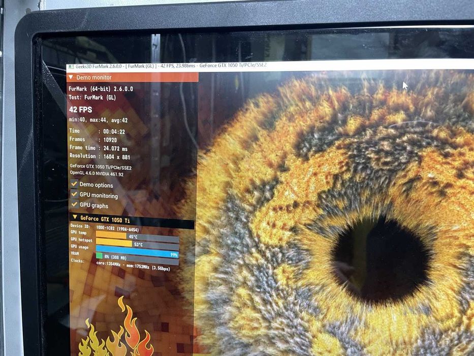 Видеокарта игровая GeForce GTX 1050 Ti Zotac 4Gb DDR5 для мини корпусо