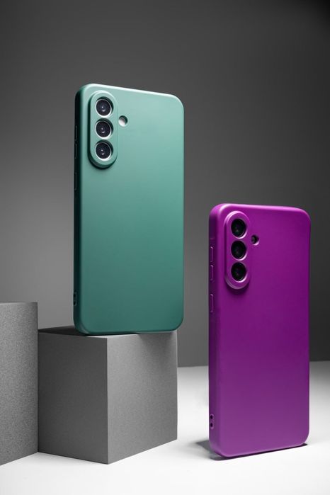 Силіконовий чохол мікрофіброю / силиконовый чехол Samsung A07