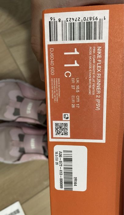 Кросівки Nike для дівчинки в хорошому стані