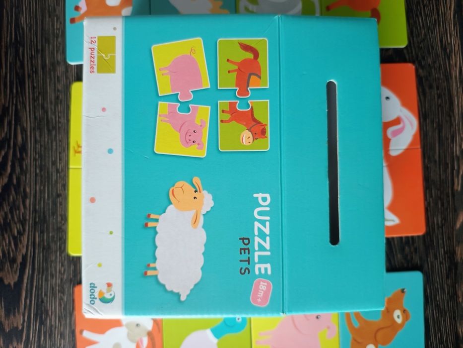 Пазл половини тварин