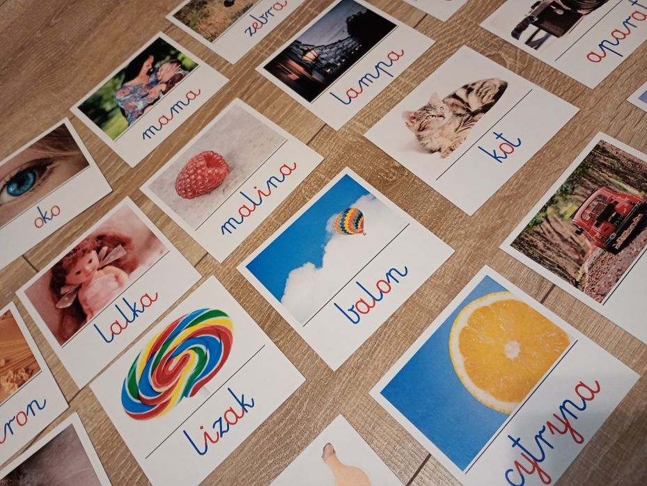 Karty Montessori 24 szt.