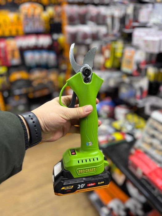 Секатор сікатор сучкріз акумуляторний  з гарантією та акб і зарядкою