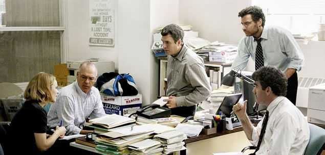 O CASO SPOTLIGHT (Michael Keaton/Mark Ruffalo/Rachel McAdams) NOVO/SEL