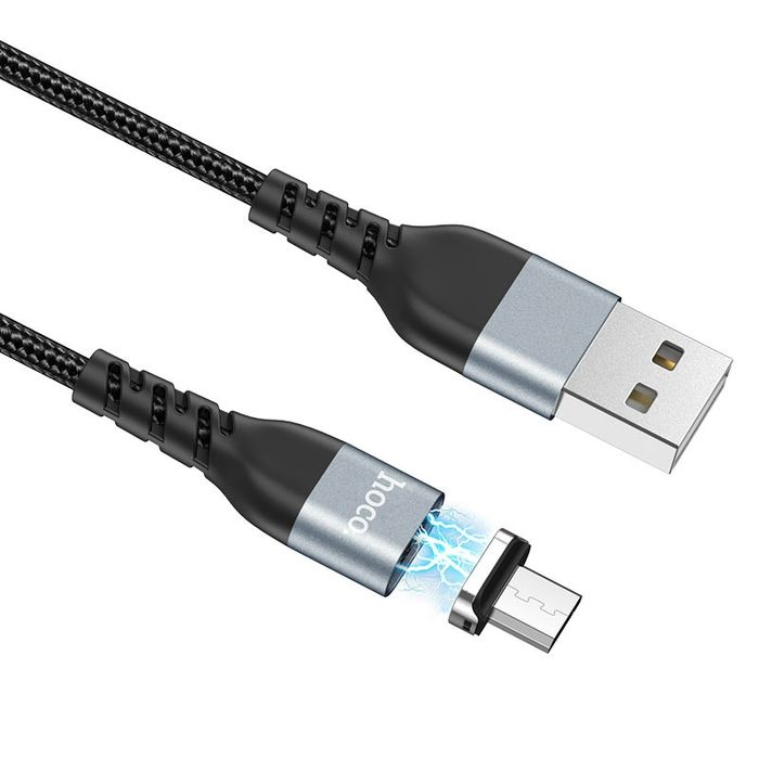 Магнитный кабель Hoco U96 быстрая зарядка micro type c lighting: 220 ...