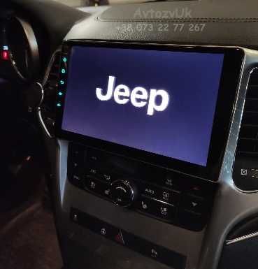 Магнитола GRAND CHEROKEE Jeep NITRO Dodge COMMANDER CarPlay Android 16