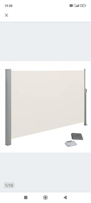 Markizy boczne różne rozmiary