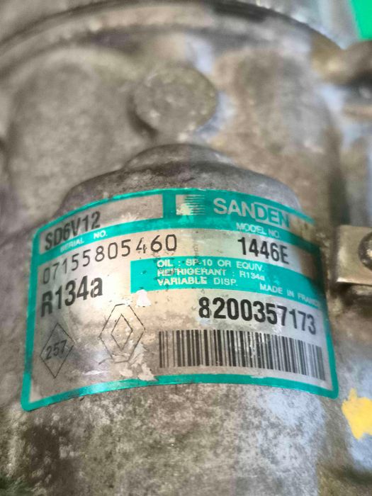 Compressor Ar Condicionado 8200357173 - RENAULT CLIO III