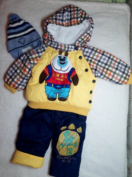 Теплий костюмчик(курточка і штанці)