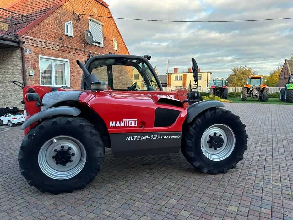 Ładowarka teleskopowa MANITOU MLT 634-120 LSU