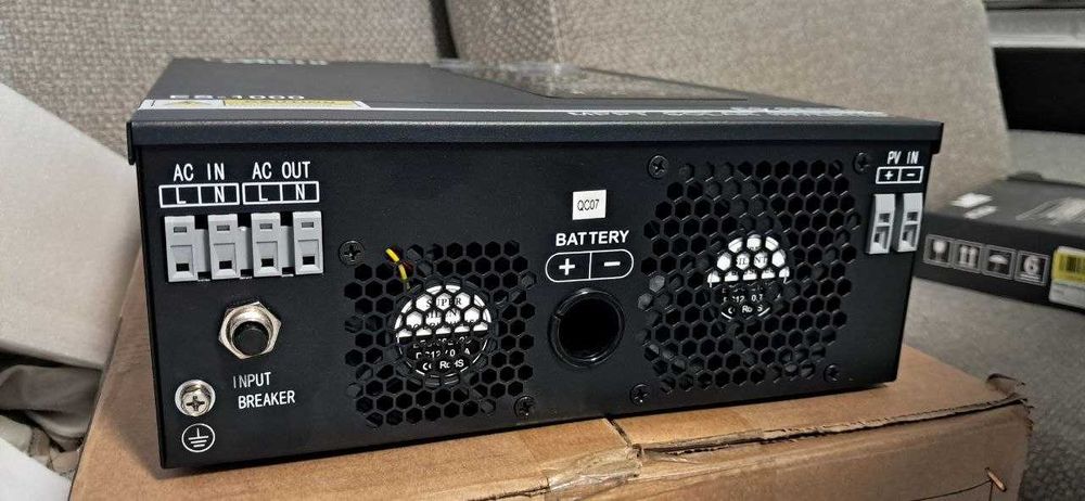 Гібридний інвертор Anern SCI-ES-1000, 12 В, 1000 Вт (безперебійник, UPS, ДБЖ)