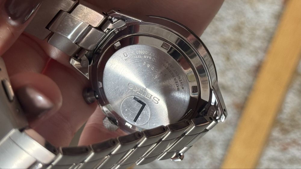 Seiko Chronograph Titanium