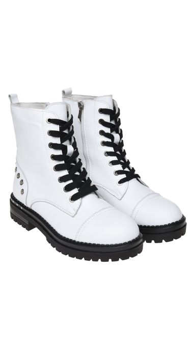 Черевики шкіряні Respect 37 Білі