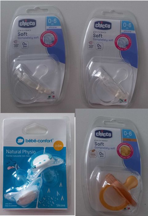 Copos transição + Bolsa Avent + Protetores gavetas + Chuchas + Babetes