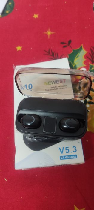 Ear phones x10 pretos