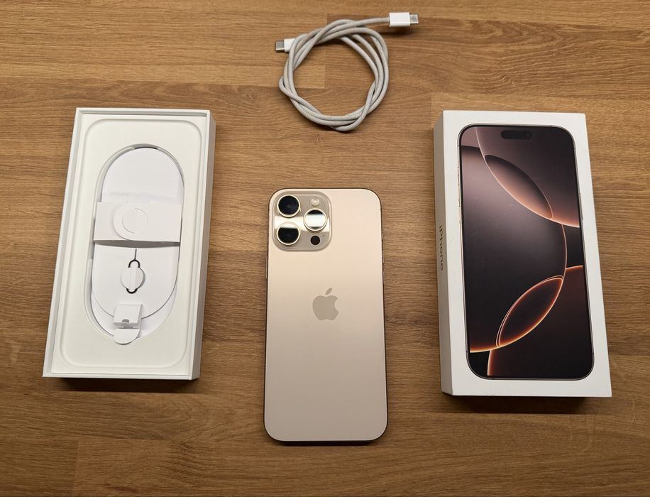 iPhone 16 pro max 256gb Warszawa! Desert Titanium
