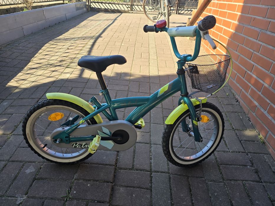 Rower dziecięcy 16 cali + kółka boczne Kands patrol