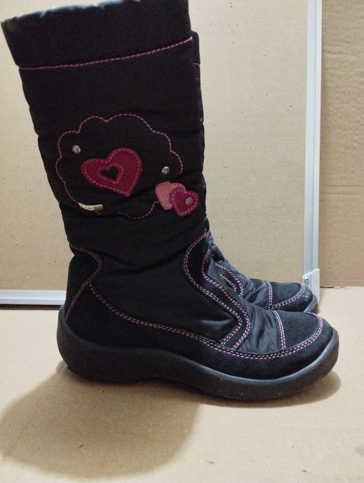 Зимние   на девочку сапоги 23 см  Flore 35