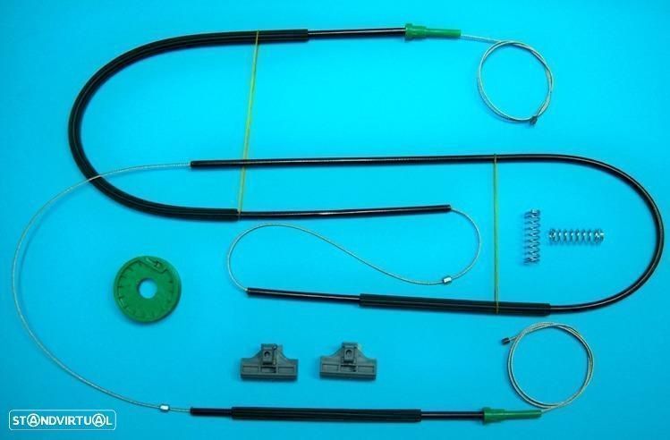 Kit reparação elevador dos vidros Seat Ibiza 99-2002  (3 portas)   NOVO