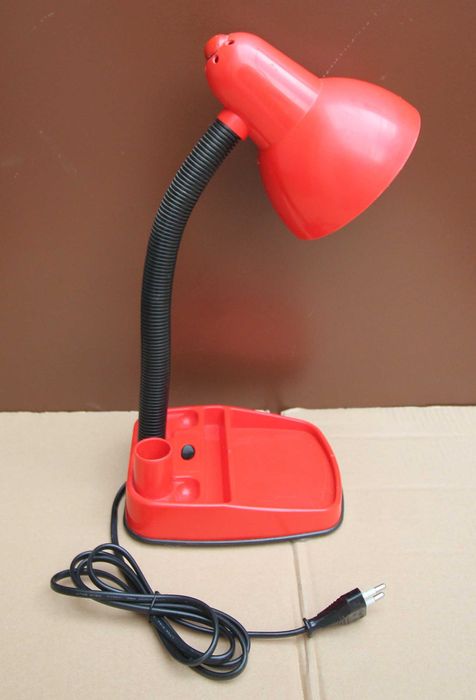 Candeeiro de Secretária  Vermelho