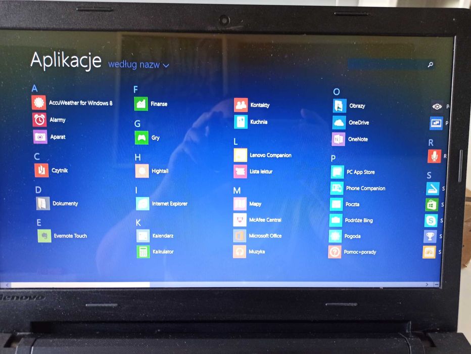 laptop notebook Lenovo 15,6" LED Windows 8,1 Intel Core 4 GB zasilacz