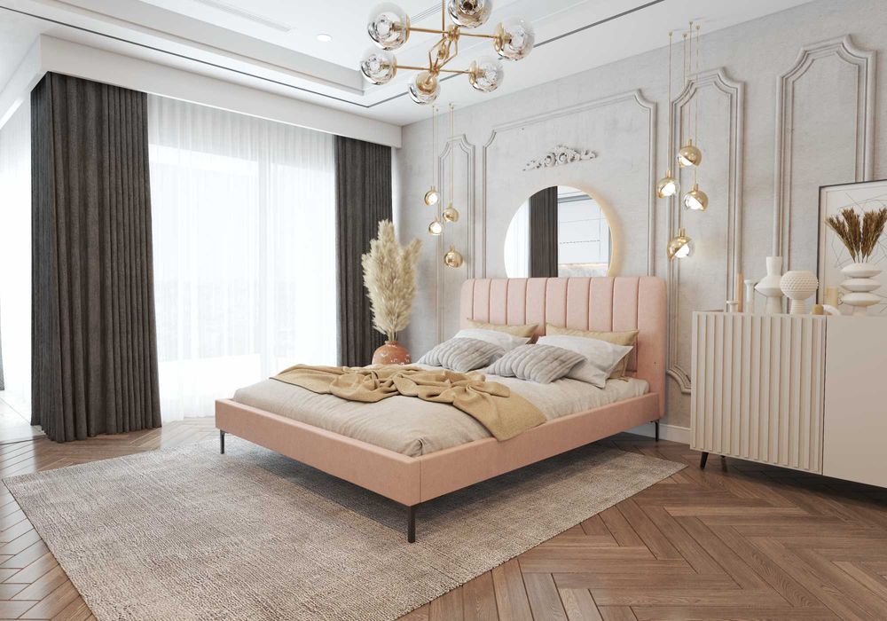 Łoże tapicerowane Lumi 160/200 Idźczak Meble