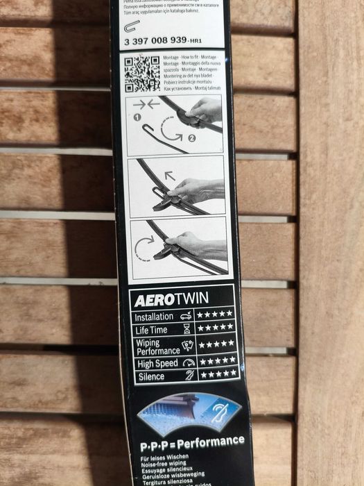 Escovas Bosch AeroTwin AR 650 U NOVAS