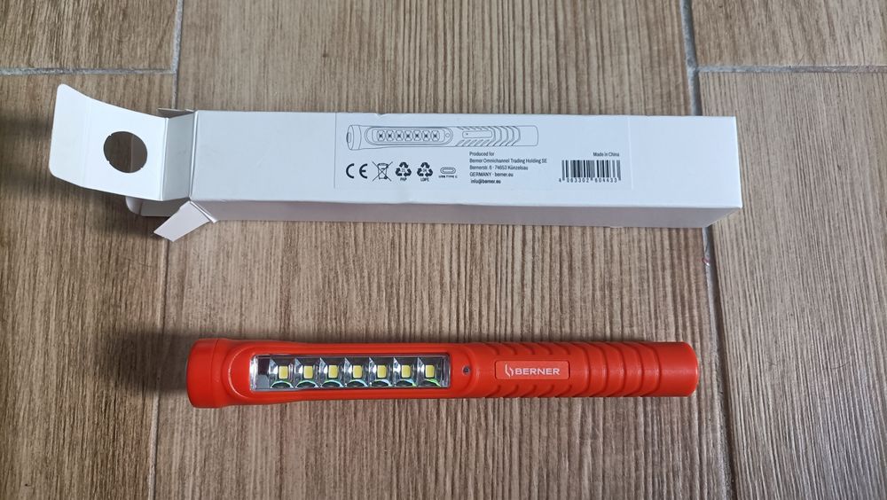 Lanterna LED BERNER – Qualidade e Durabilidade Profissional