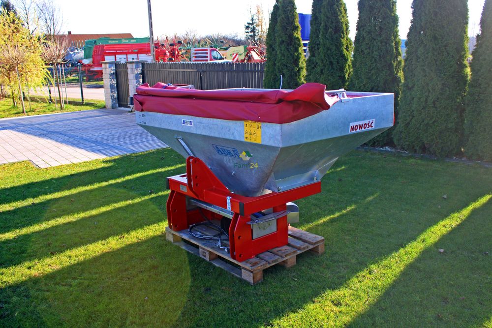 NOWY Rozsiewacz 1000L Rozsiewacz nawozu dwutarczowy ABRA nie STRUMYK