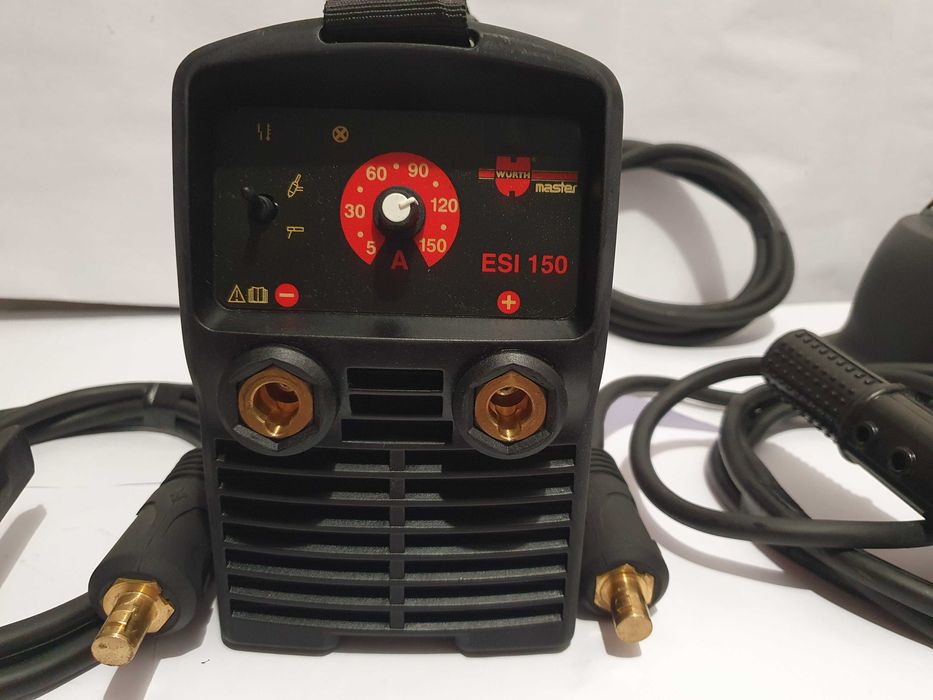 Spawarka inwertorowa WURTH MASTER ESI-150 Super stan+maska +elektrody